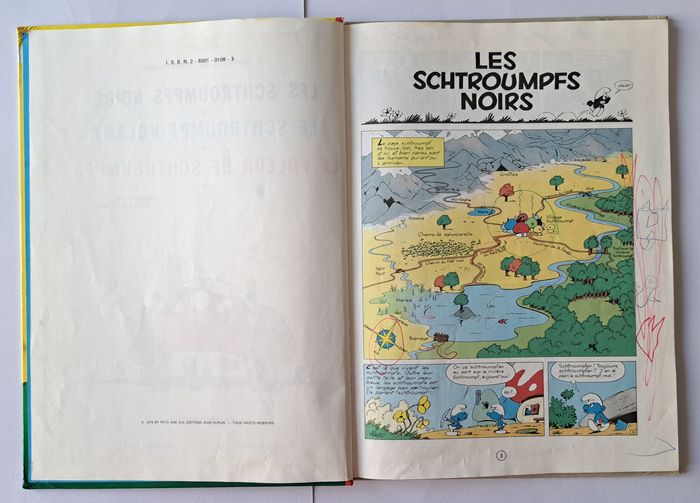 📚 BD Les Schtroumpfs Noirs Peyo Dupuis 1978 - photo numéro 2