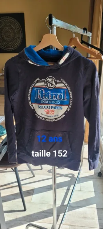 Sweat à capuche Petrol Industries 12 ans
