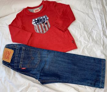 ensemble Levi's  12 mois