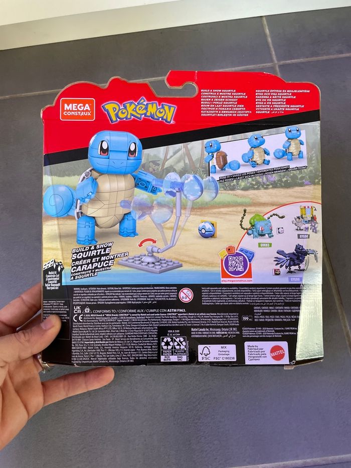 Neuf pokemon mega construx Carapuce - photo numéro 2
