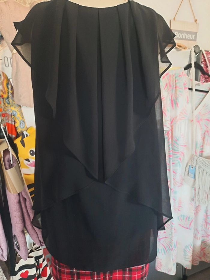 Blouse sans manche noir 40 Jacqueline Riu #lora11femme40 - photo numéro 5