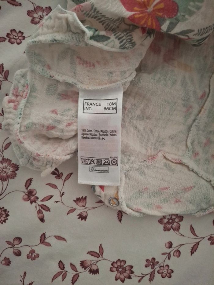 2 combi shorts fille 86cm - photo numéro 5