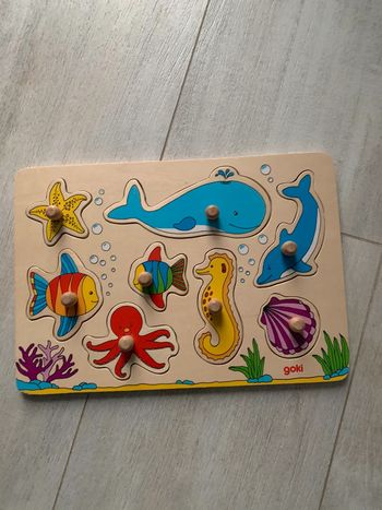 Puzzle les animaux de la mer