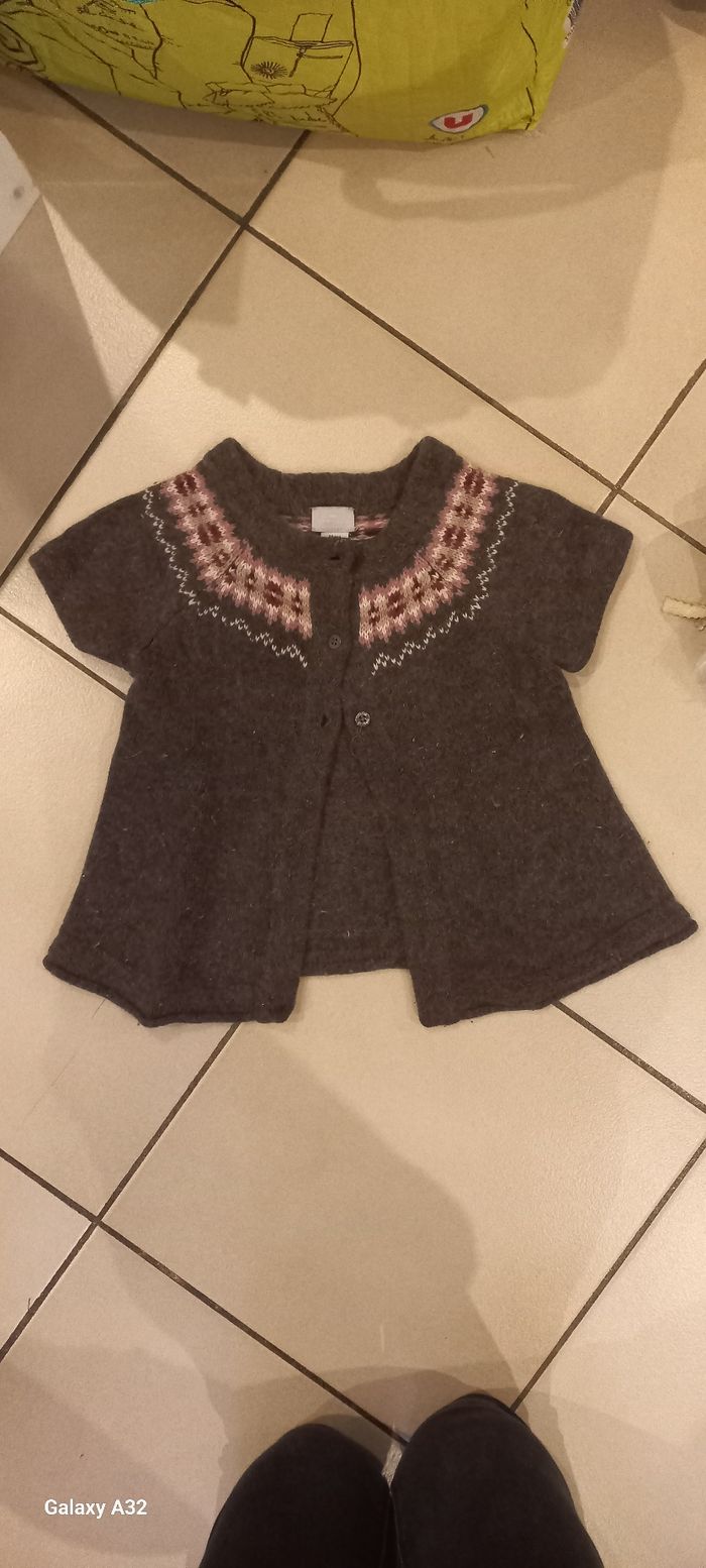 Gilet cyrillus 6 ans