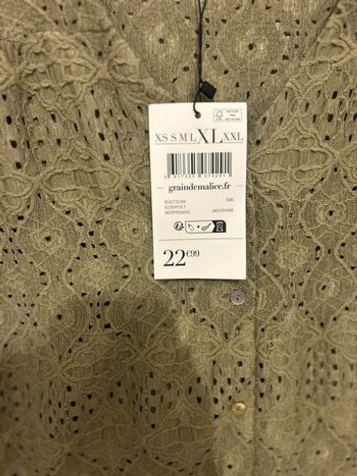 Haut vert neuf avec étiquette - photo numéro 2