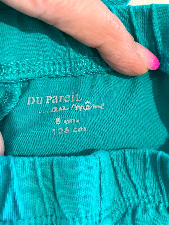 Pyjama coton réversible fille 8 ans DPAM - photo numéro 9