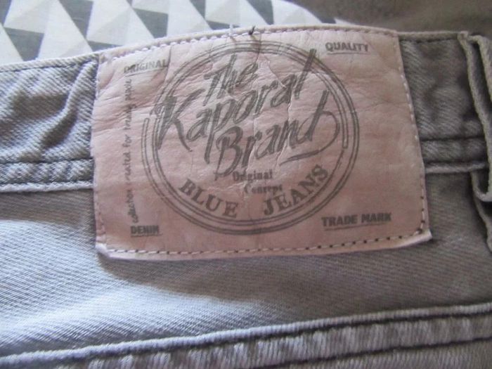 Jean gris slim  homme taille 34 US Kaporal - photo numéro 3