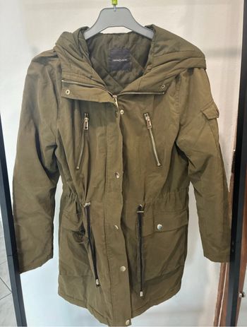 manteau cache cache vert