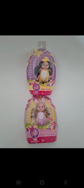 Lot de 2 poupées kelly club