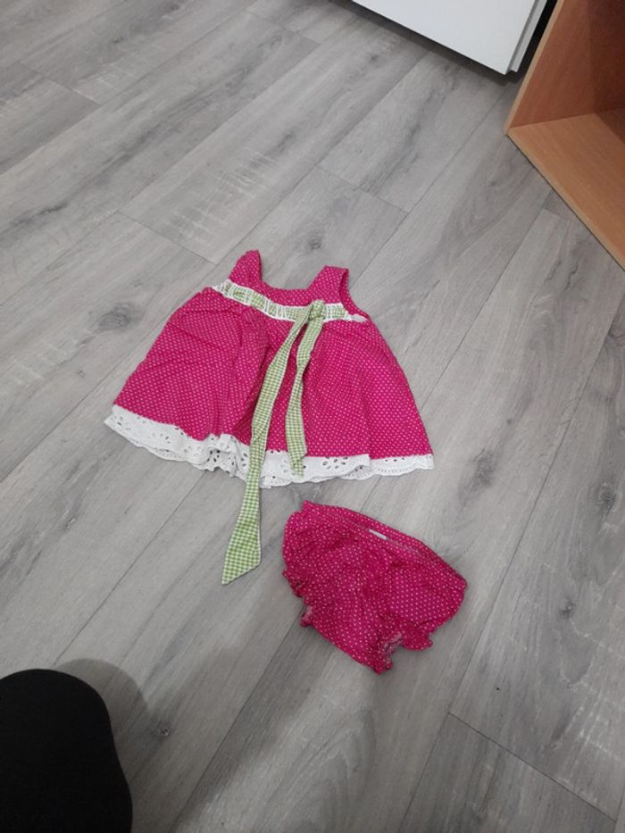 Robe et bloomer 9 mois