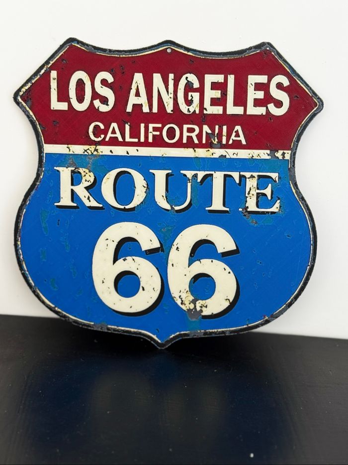 Hueforge vintage route 66