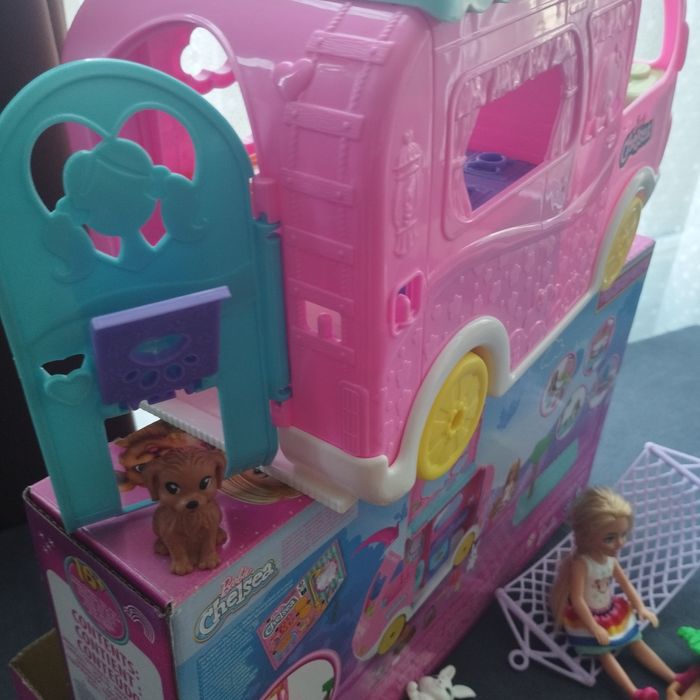 Jouet camping car Barbie Chelsea - photo numéro 5