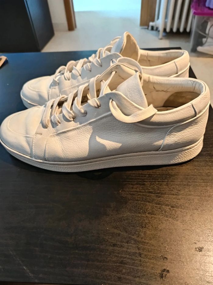 Basket Balenciaga blanche - photo numéro 2