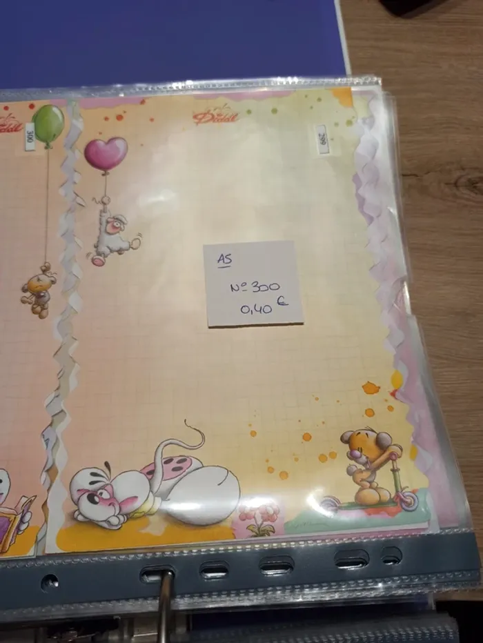Feuille Diddl A5 300 0,40€