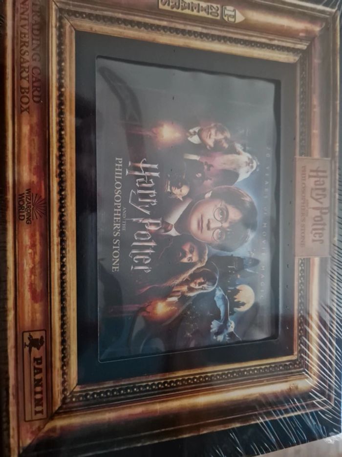 Coffret 20eme anniversaires panini cartes Harry Potter neuf sous scellé - photo numéro 2