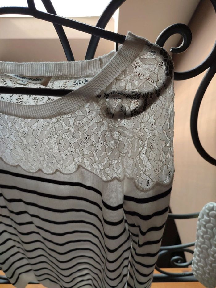 Marinière dentelle - photo numéro 4