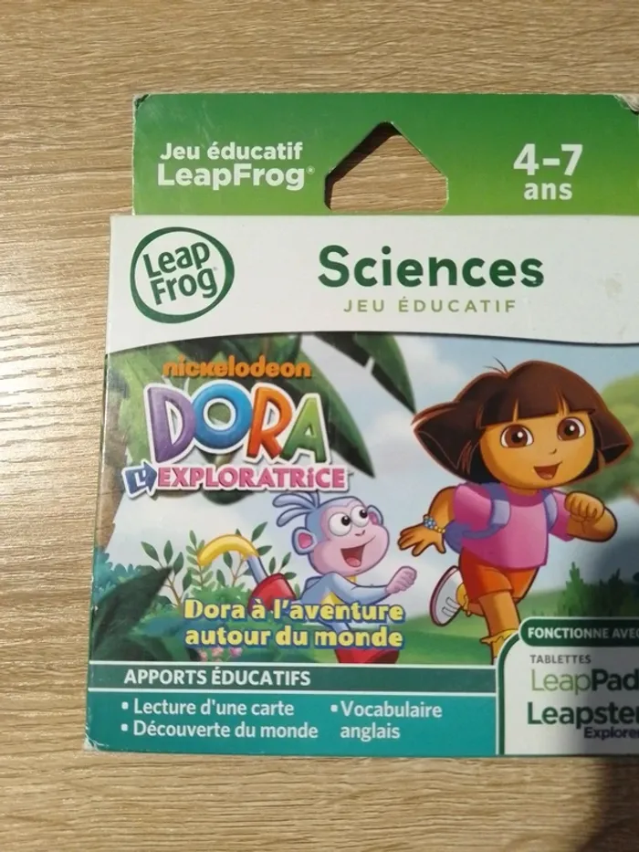 Jeu éducatif Leap Frog - sciences DORA l'exploratrice - 89018 - - photo numéro 2