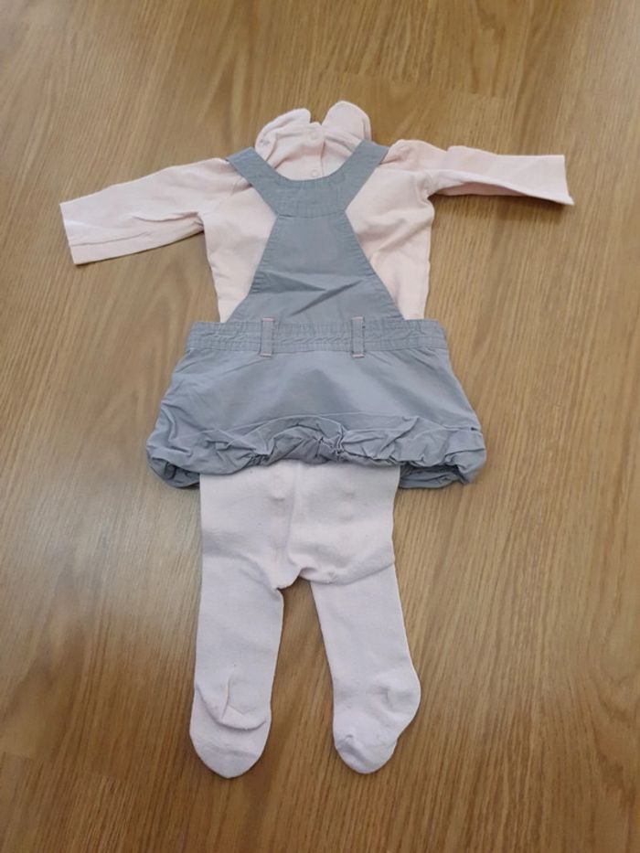 ensemble 3 mois fille baby by gemo - photo numéro 5