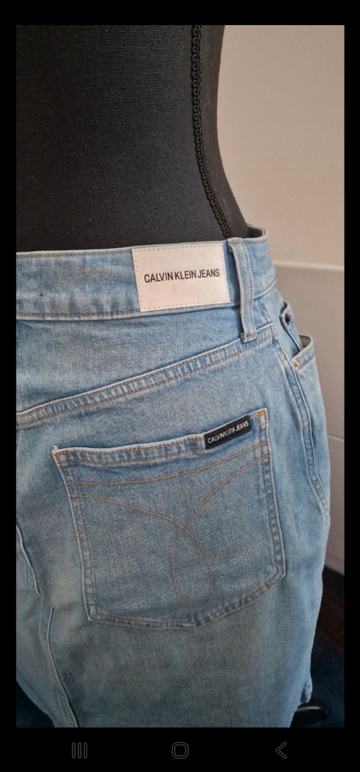 Jupe jean  Calvin Klein - photo numéro 2