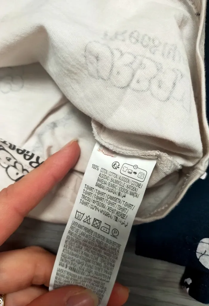 2 T shirts manches longues garçon 3 ans Kiabi - photo numéro 4