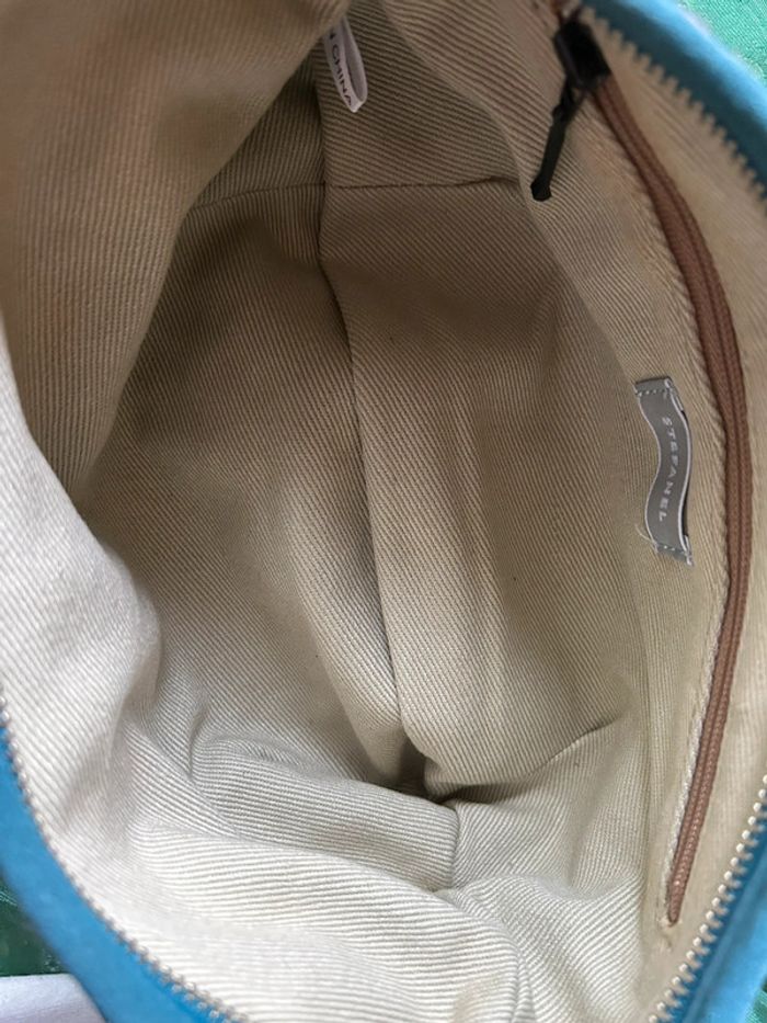 Petit sac à main en tweed Stefanel - photo numéro 5
