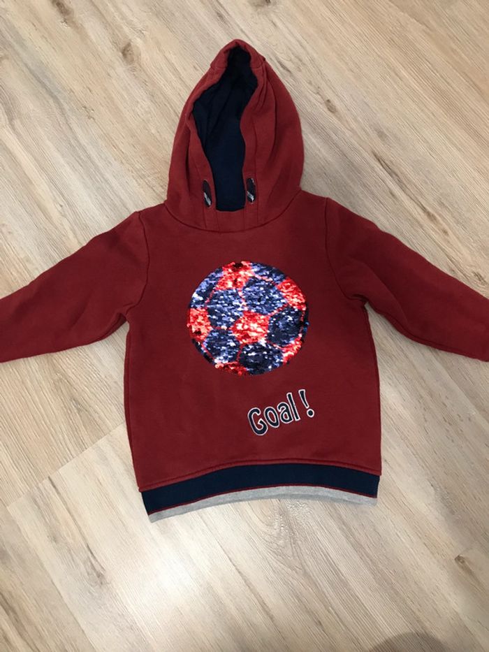 Sweat en sequin taille 5 ans Sergent Major - photo numéro 2