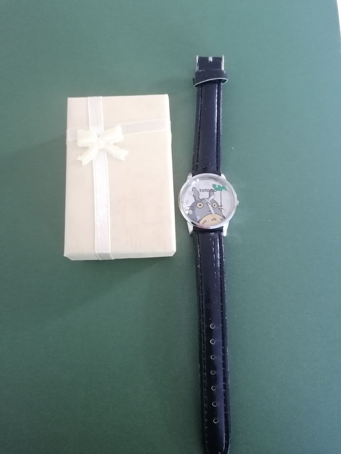 montre totoro bracelet en cuir - photo numéro 4