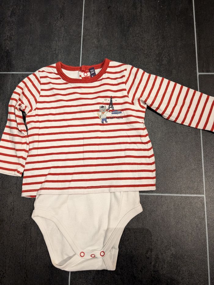 Salopette + body et un gilet - photo numéro 2