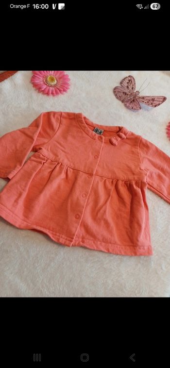 Gilet bébé taille 6 mois