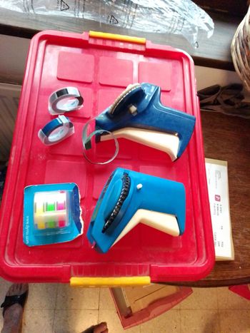 Appareils pour etiquette