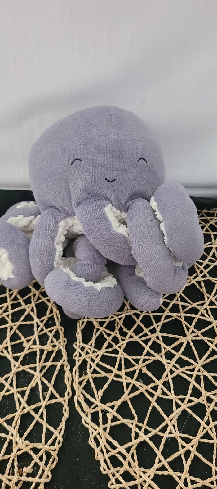Peluche Pieuvre Ocean Blue - Little Dutch - photo numéro 3