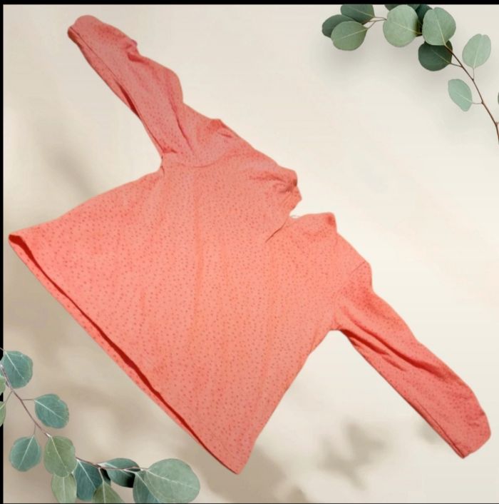 Pull Bébé Fille Rose à Pois – Orchestra (Taille 6 mois) - photo numéro 2