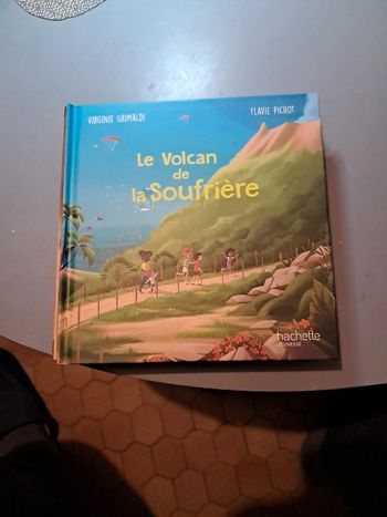 Livre le volcan de la soufrière
