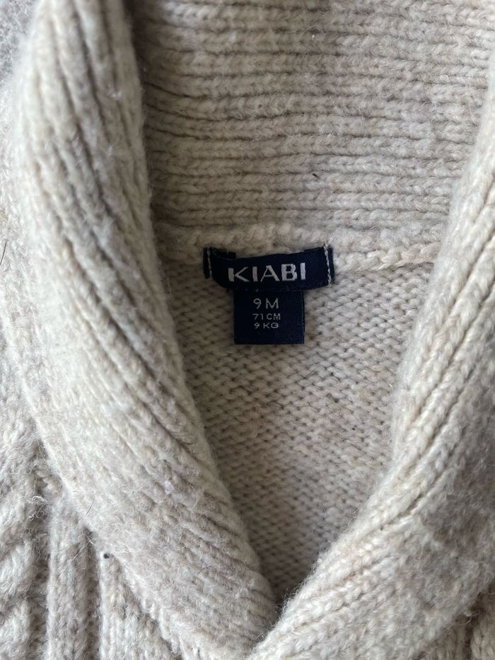 Ensemble 3 pièces cargo avec chemise et son pull torsadé - photo numéro 10