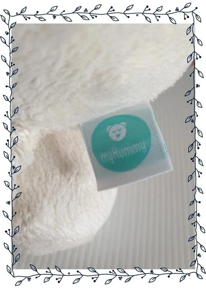 Peluche qui fait du bruit myHummy, très bon état mais pile à changer, 25cm - photo numéro 3