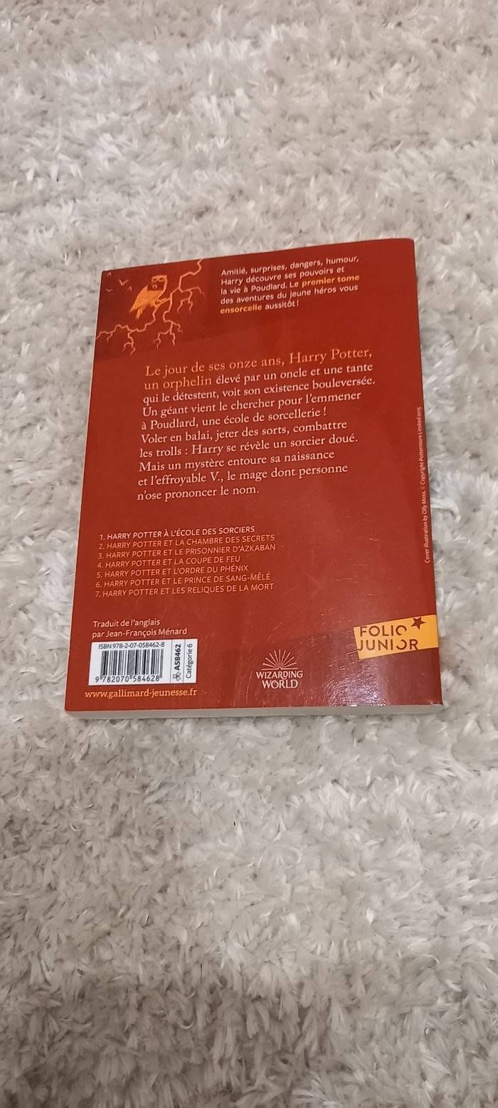 Harry potter à l'école des sorciers tome 1, j.k rowling - photo numéro 2