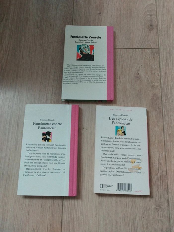 3 livres fantomette vintage - photo numéro 5