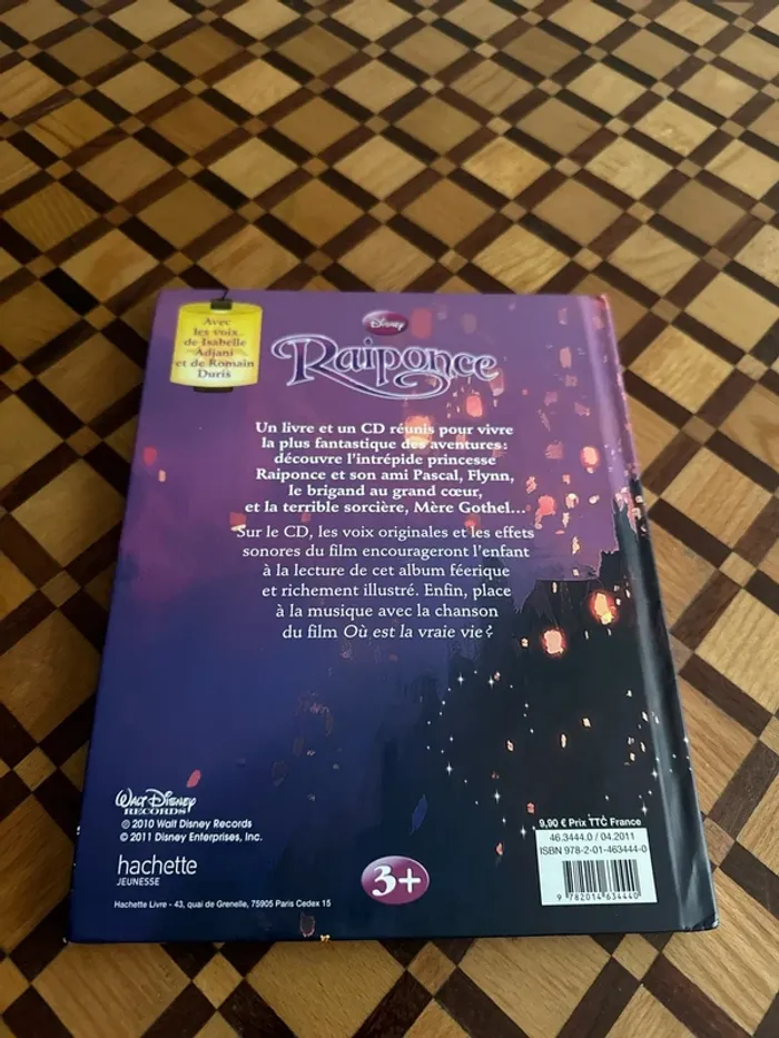 Mon livre CD Raiponce - photo numéro 2
