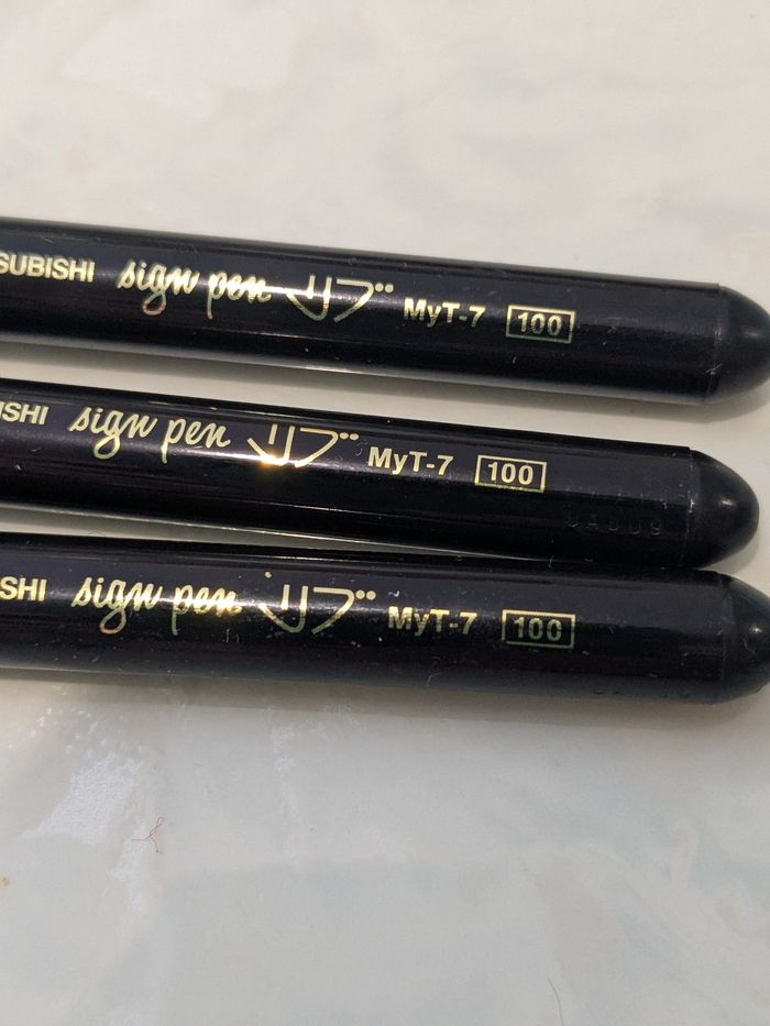 Lot de stylos feutres Sign MyT-7. - photo numéro 4