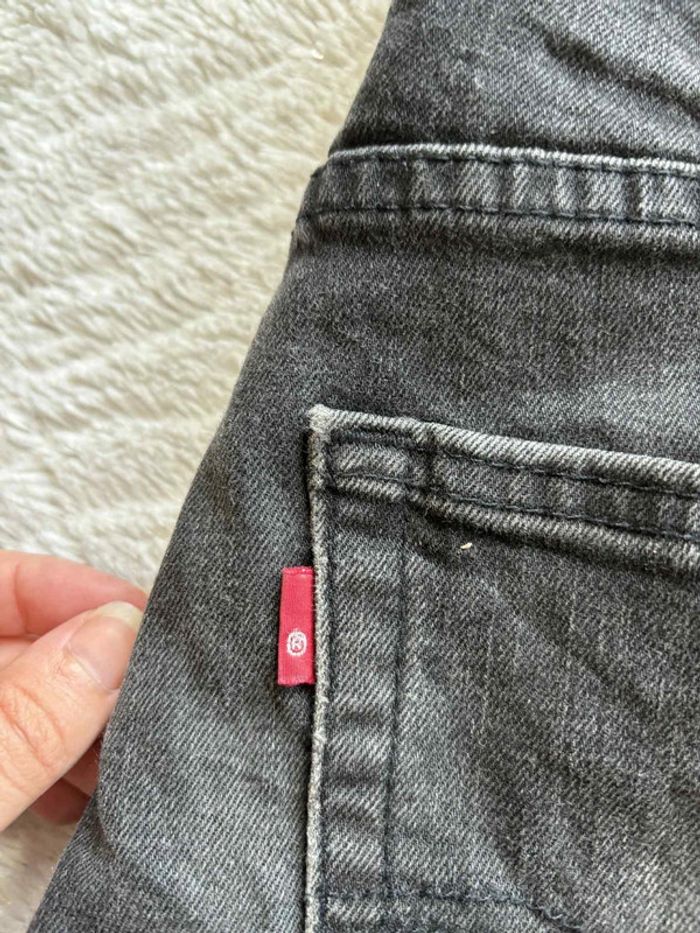 Jeans Levi’s homme 502 M/40 W30 L32 noir/anthracite slim taper, état impeccable - photo numéro 3
