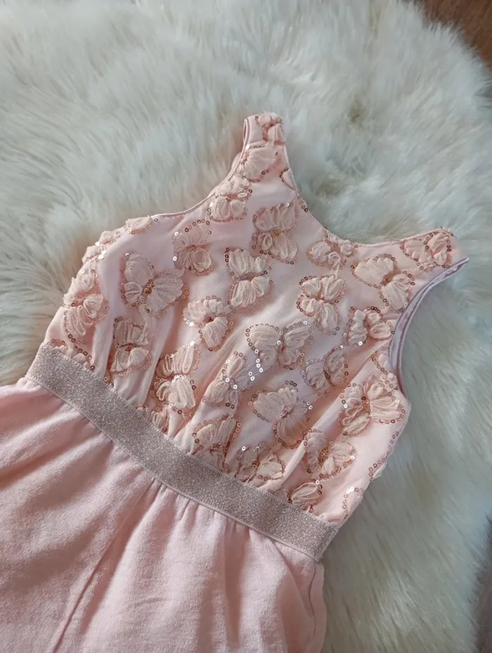 Orchestra 💖 combinaison chic cérémonie rose poudrée 4 bs - photo numéro 2