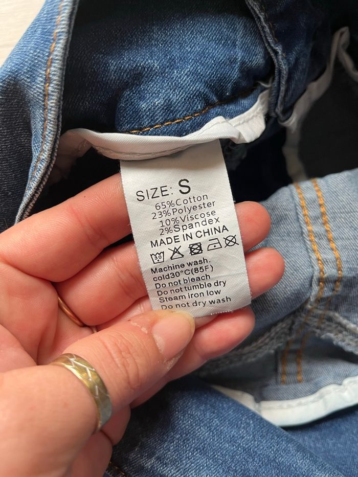 Jean taille haute push-up taille S - photo numéro 4