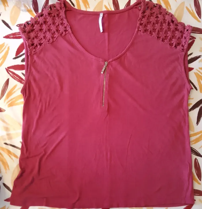 Tee-shirt Blancheporte macramé