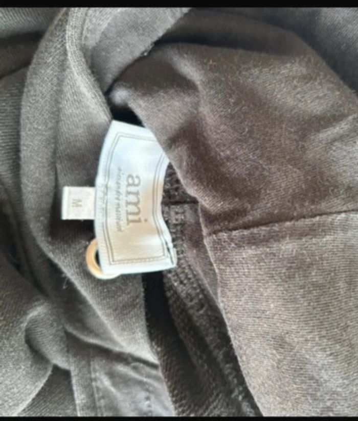 Sweat à capuche AMI noir – Taille M – Excellent état - photo numéro 5