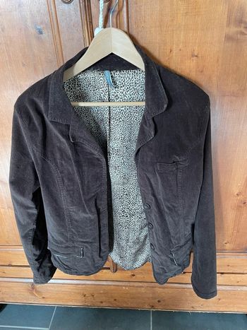 Veste velours 46