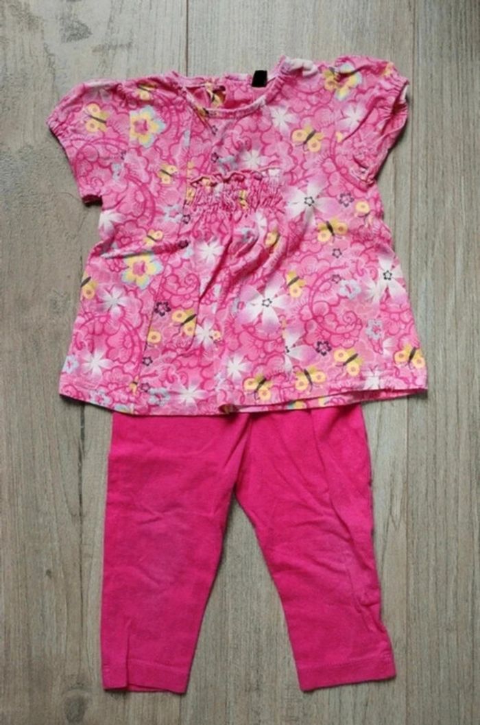 T-shirt fleuri Taille 6 mois