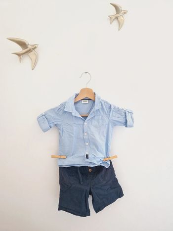 Ensemble chemise short 👶