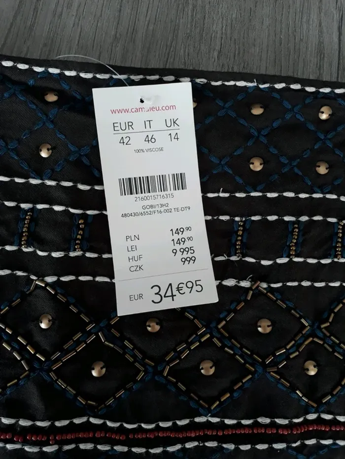 Jolie jupe Camaïeu taille 42 - photo numéro 2