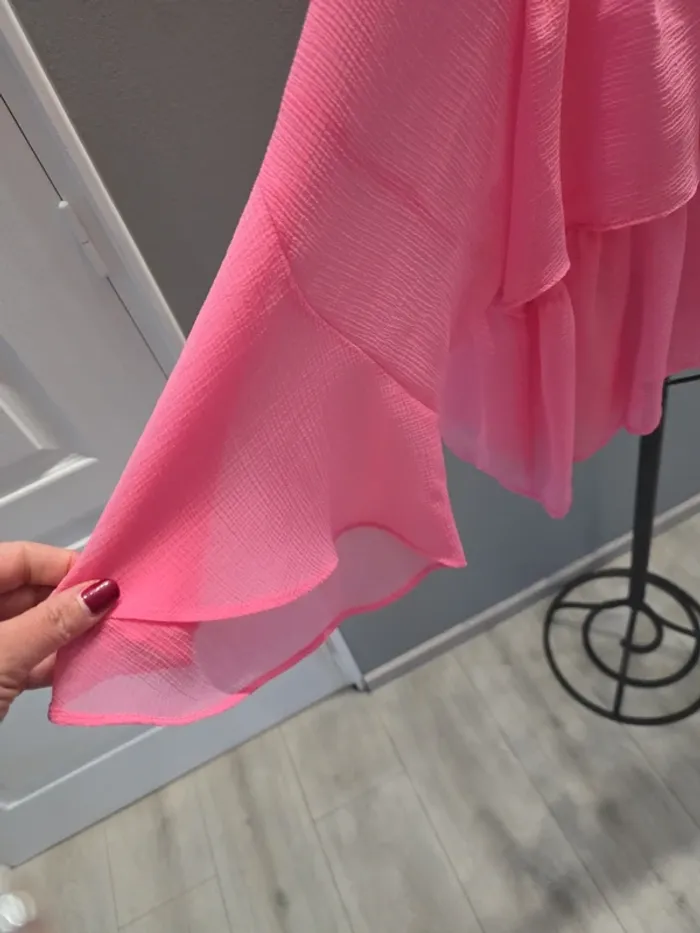 Blouse à volants Zara - photo numéro 3
