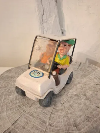 Tirelire voiturette de golf